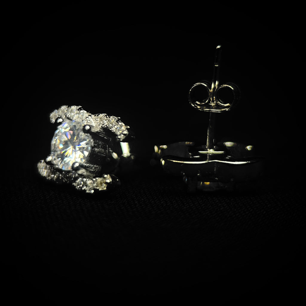 VVS Double C Stud Earrings
