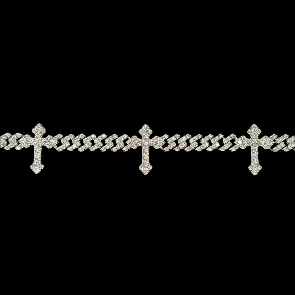 6MM VVS Cross Cuban Link