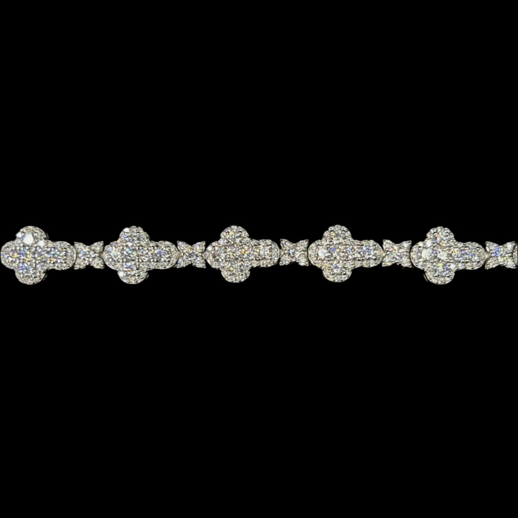 VVS Cross Link Bracelet