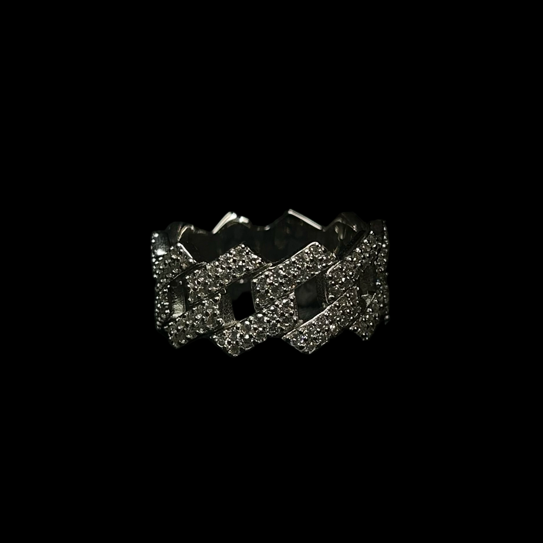 10MM VVS Cuban Link Ring