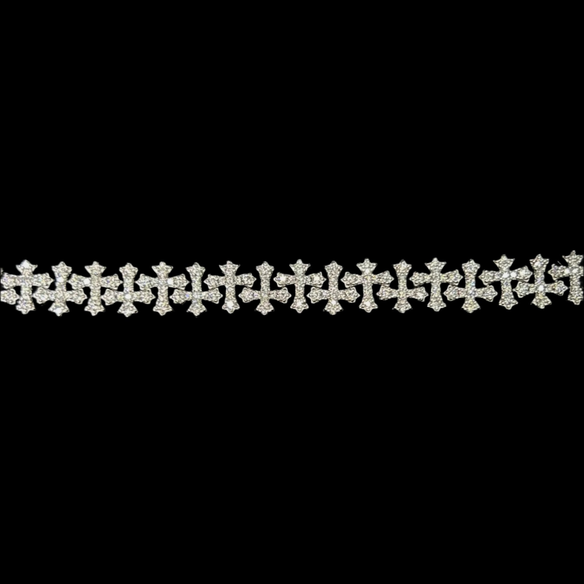 Eternity Cross Bracelet