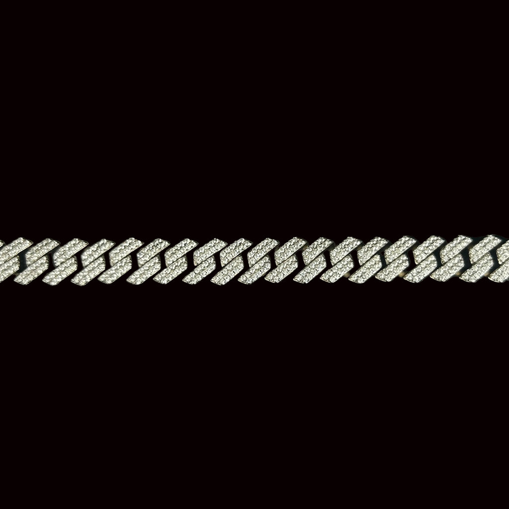 8MM VVS Cuban Link Bracelet