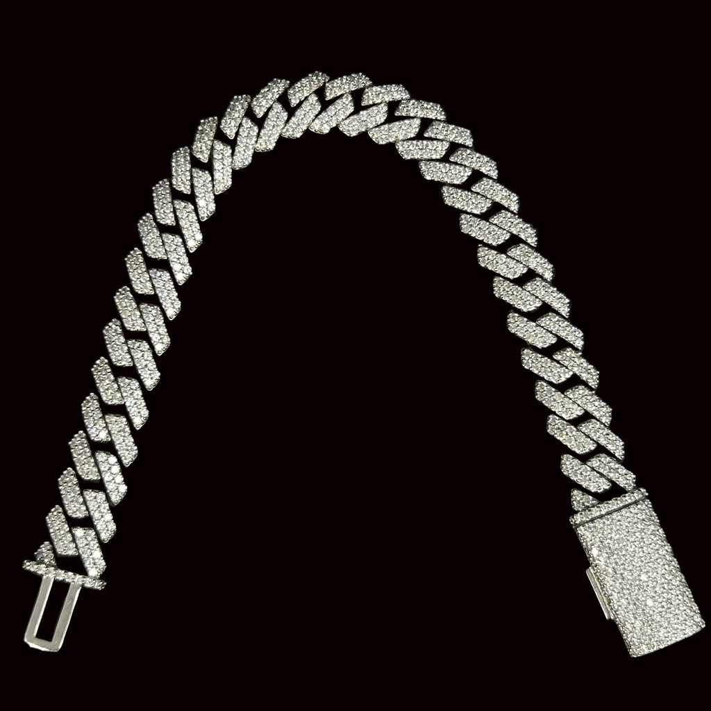 10MM VVS Cuban Link Bracelet