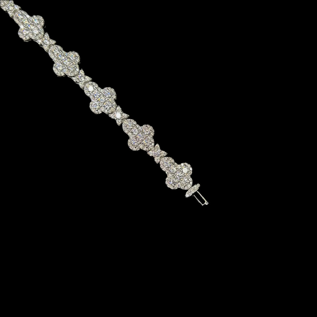 VVS Cross Link Bracelet