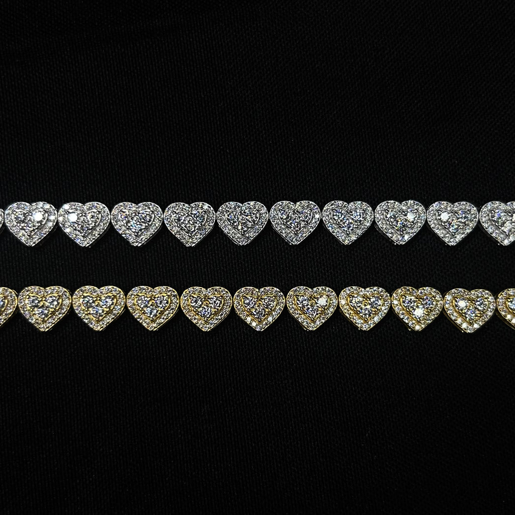 VVS Heart Eternity Bracelet