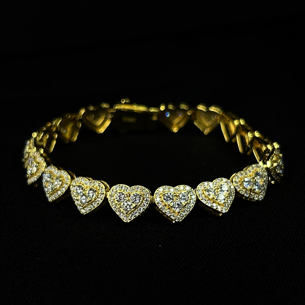 VVS Heart Eternity Bracelet