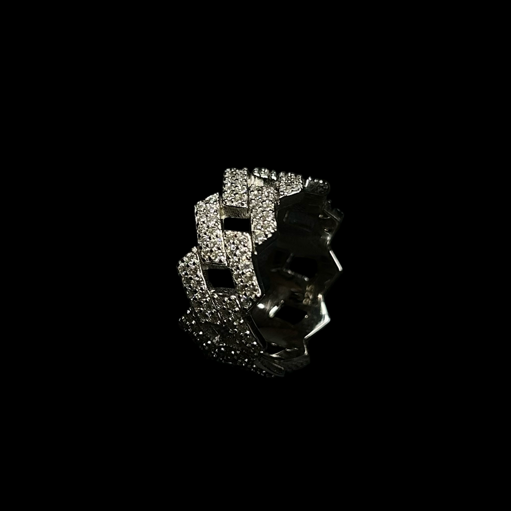10MM VVS Cuban Link Ring