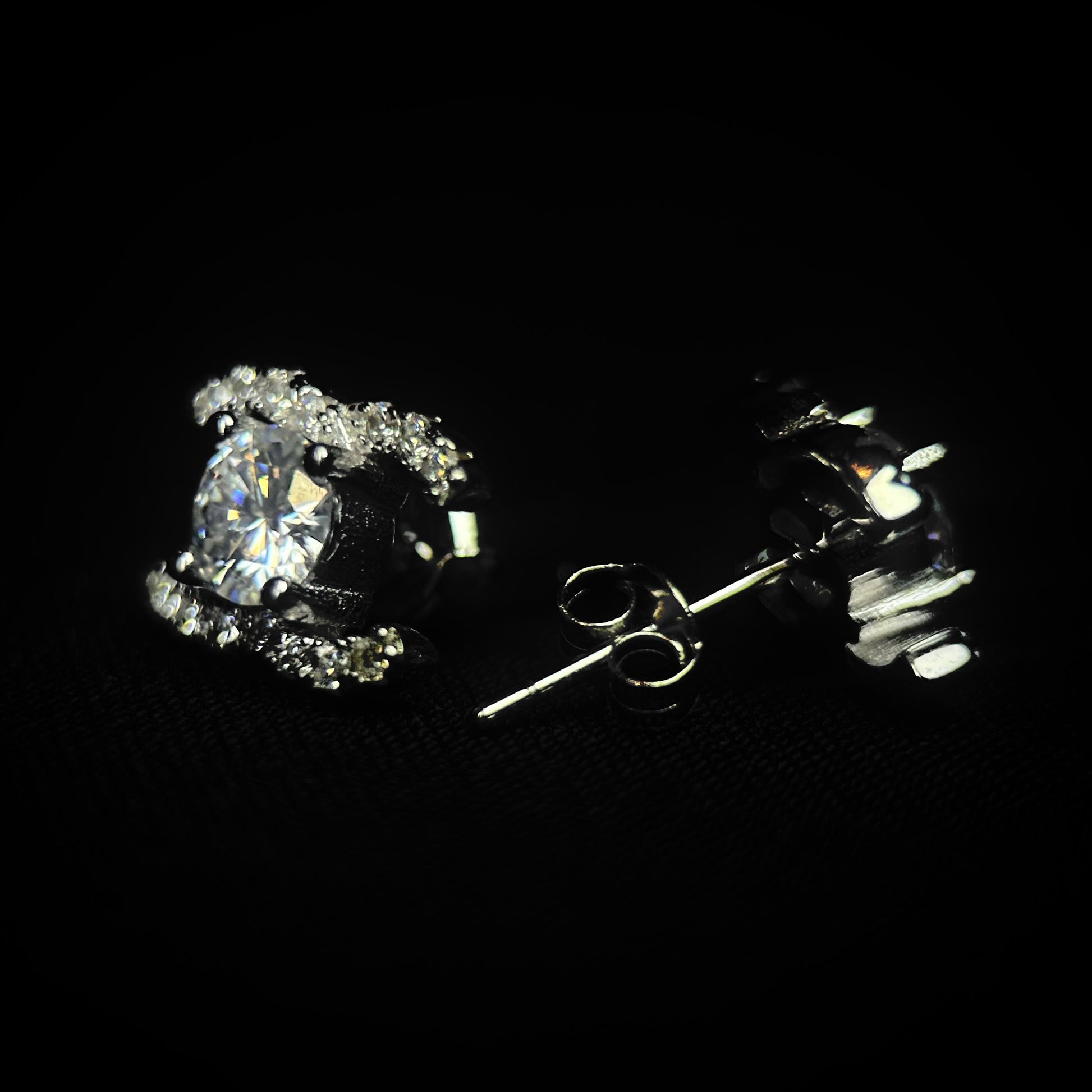 VVS Double C Stud Earrings