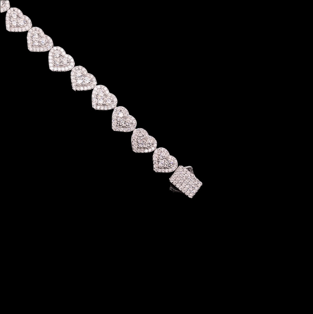 VVS Heart Eternity Bracelet