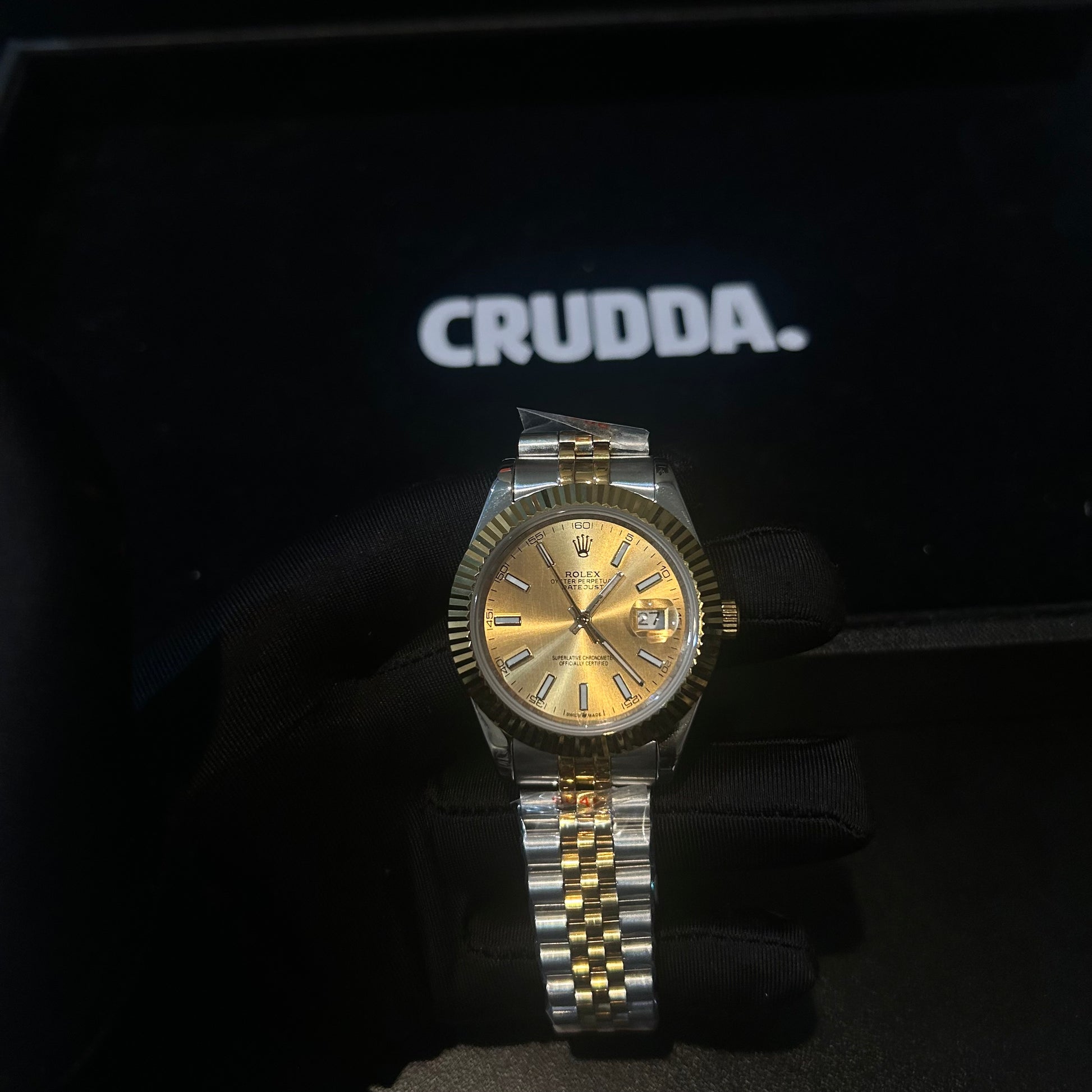 RDJ Two Tone Yellow Gold