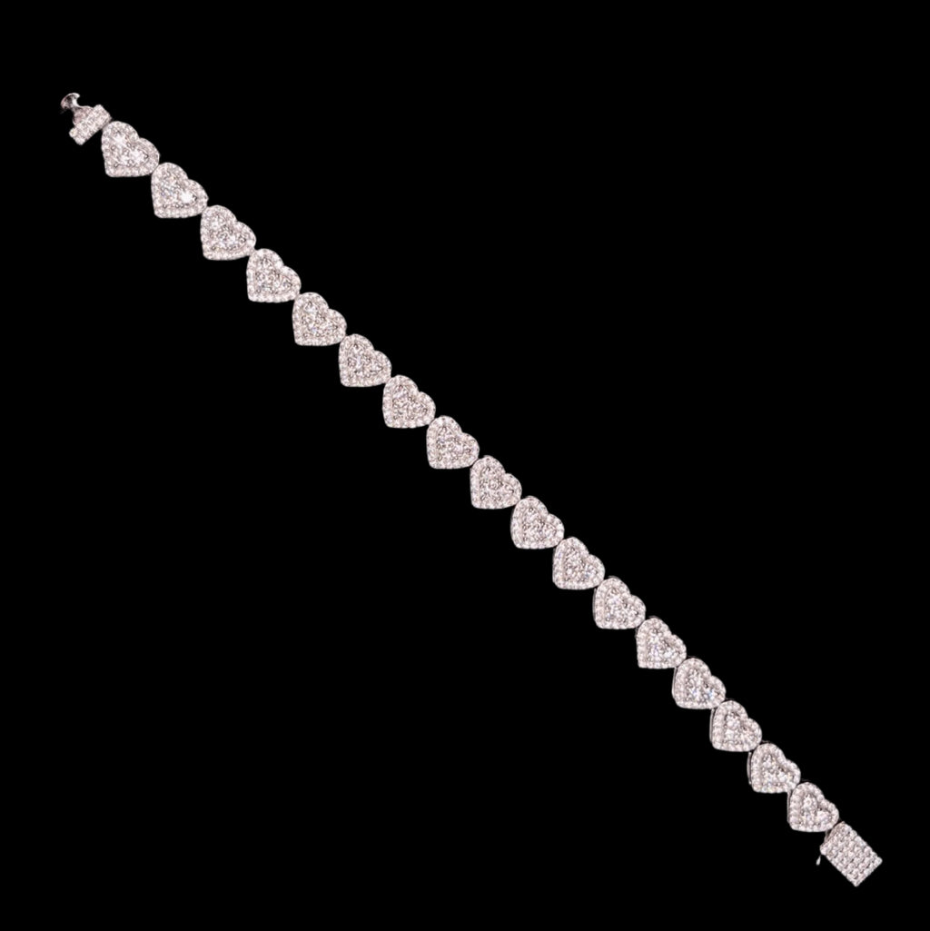 VVS Heart Eternity Bracelet