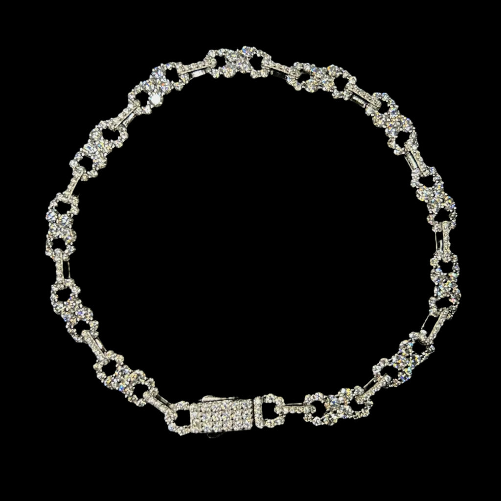 6MM VVS Infinity Link Bracelet