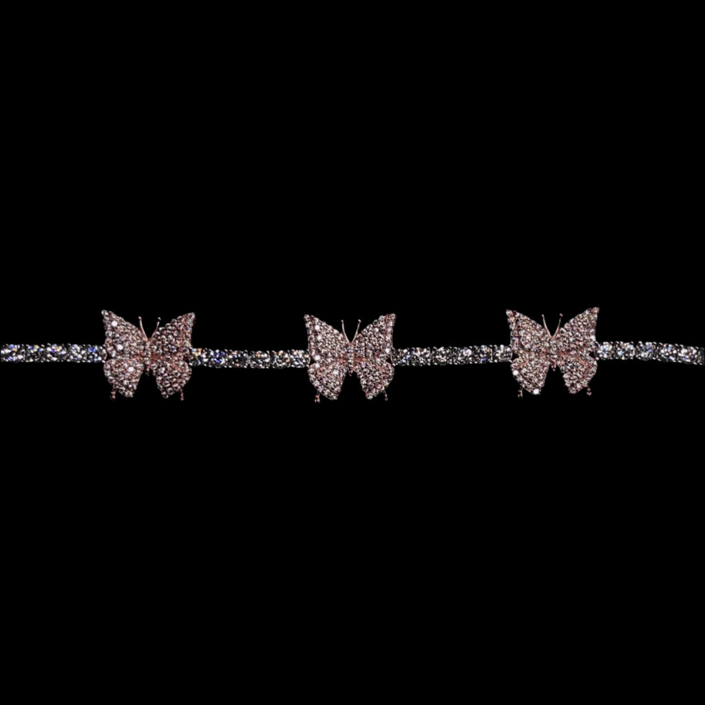 3MM VVS Butterfly Tennis Bracelet