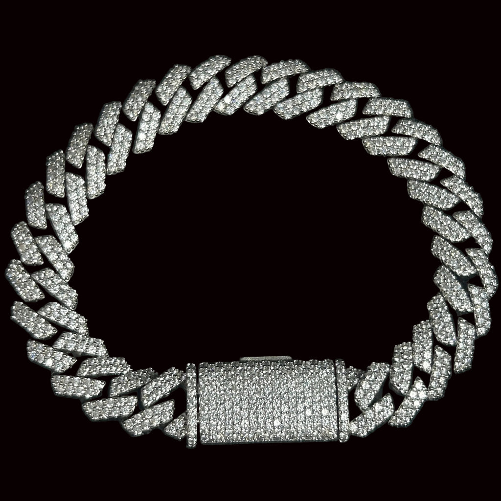 10MM VVS Cuban Link Bracelet