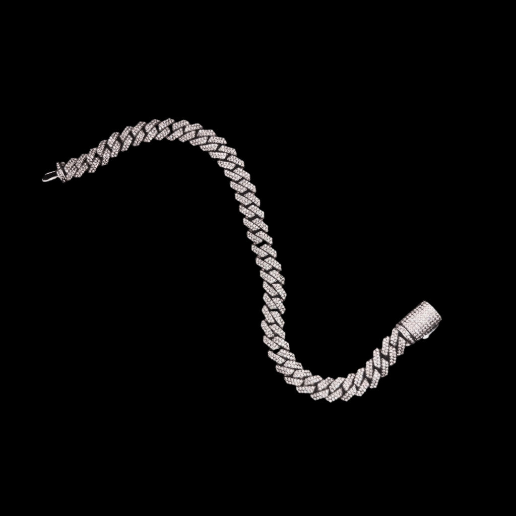 8MM VVS Cuban Link Bracelet