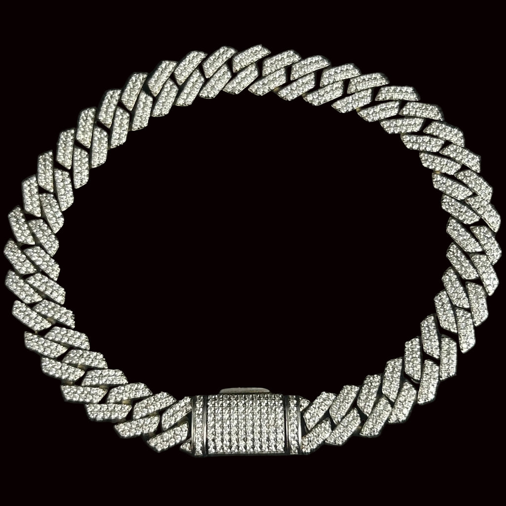 8MM VVS Cuban Link Bracelet