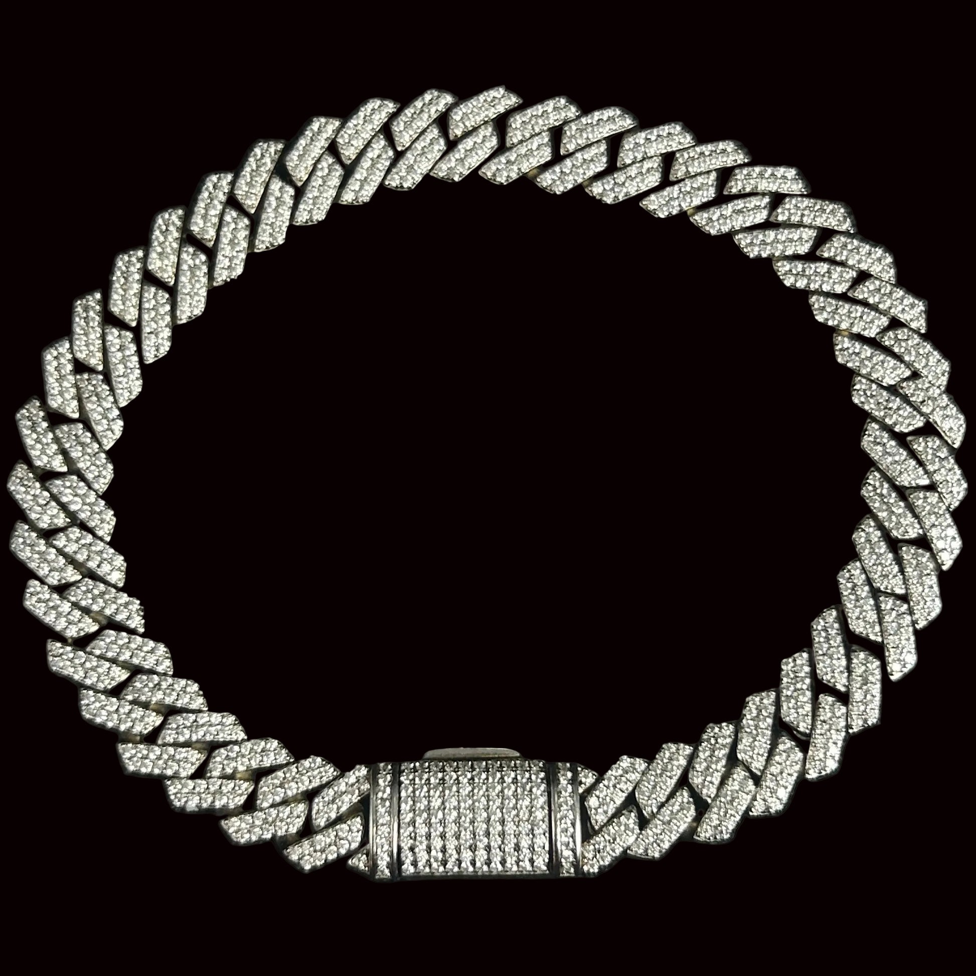 8MM VVS Cuban Link Bracelet