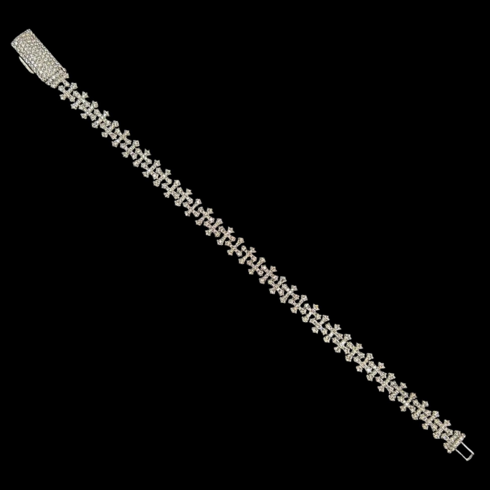 Eternity Cross Bracelet