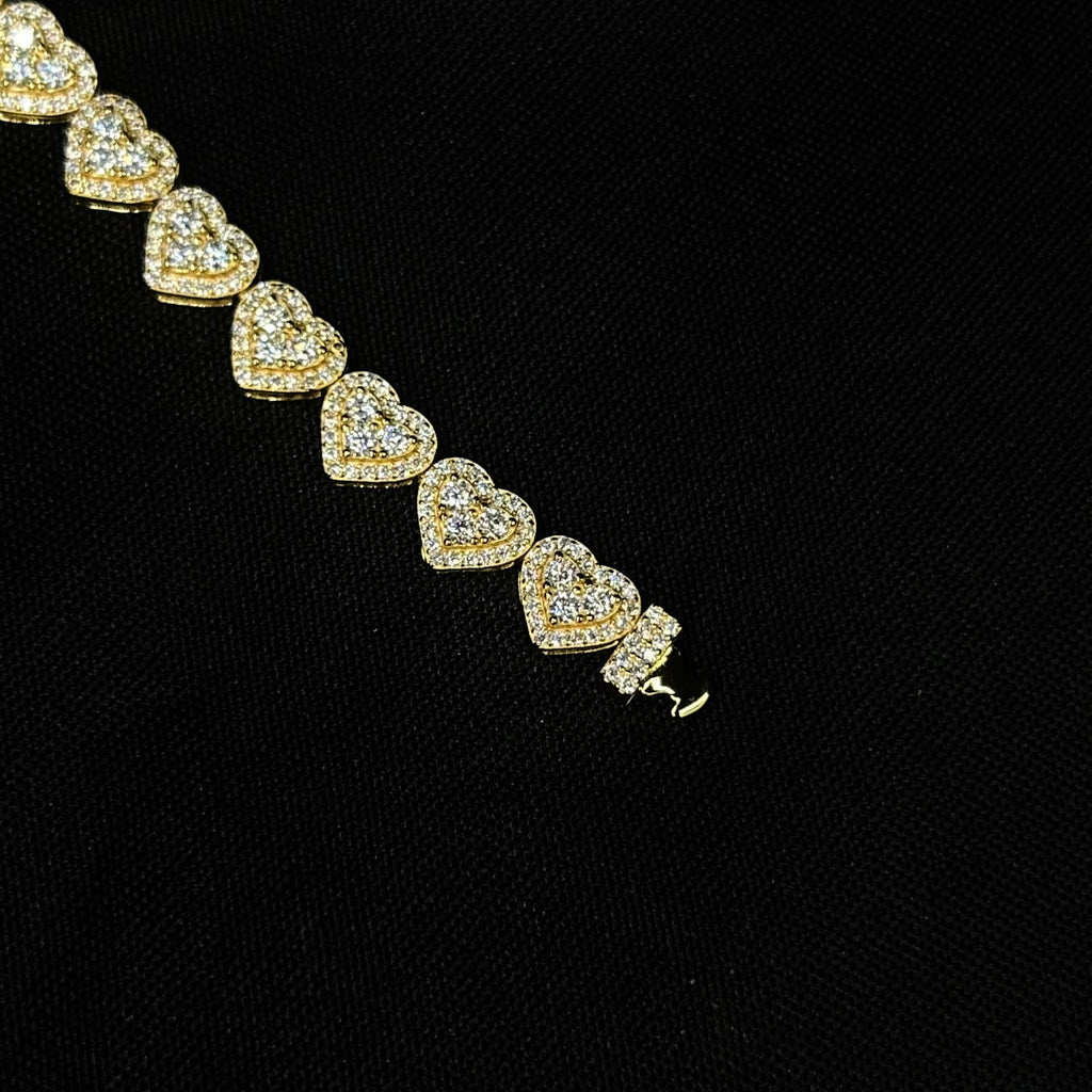 VVS Heart Eternity Bracelet