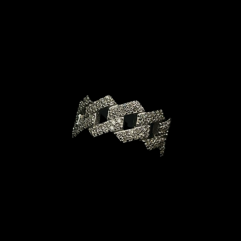 10MM VVS Cuban Link Ring