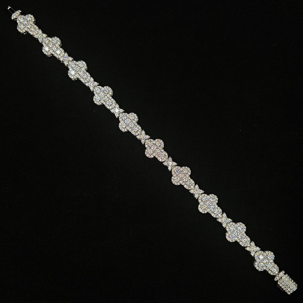 VVS Cross Link Bracelet