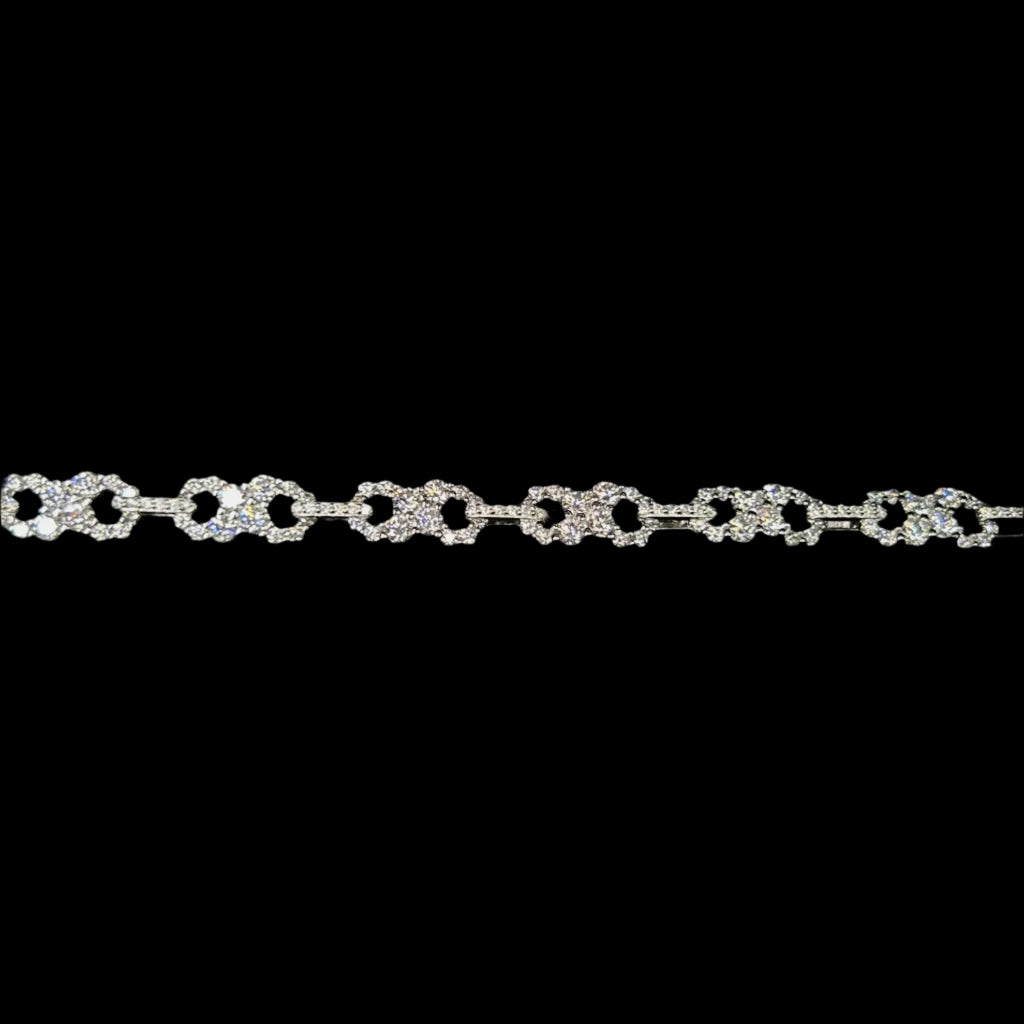 6MM VVS Infinity Link Bracelet