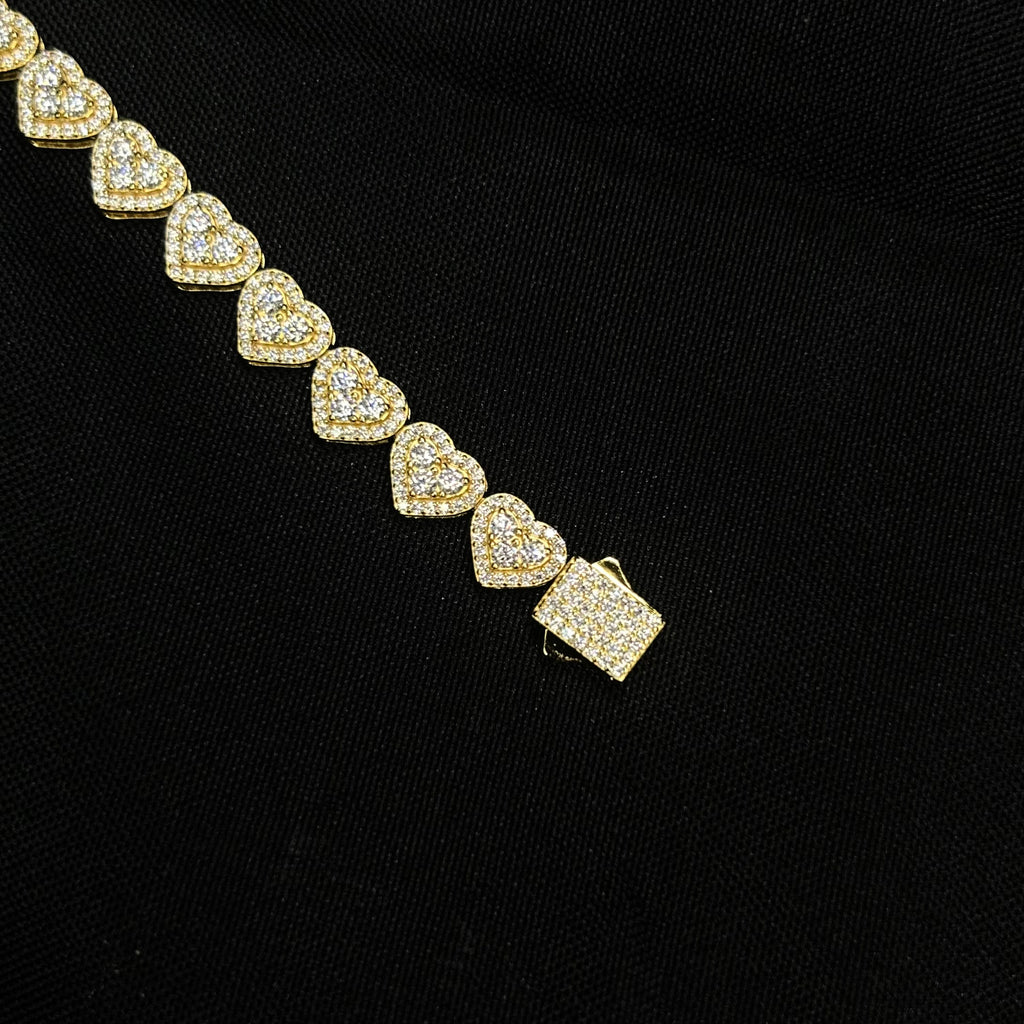VVS Heart Eternity Bracelet