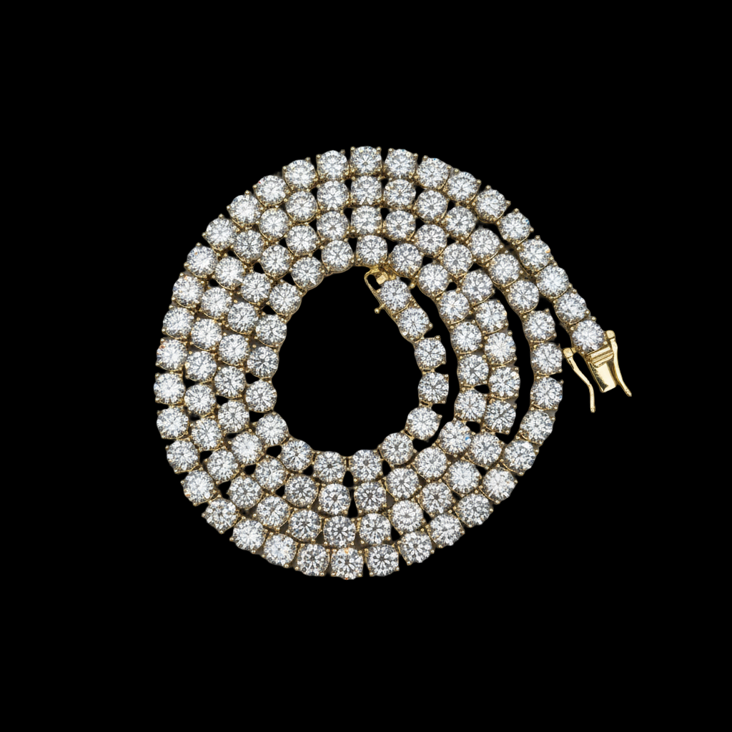 5MM VVS Tennis Chain