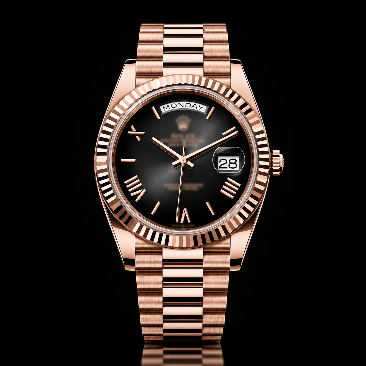 RDD Black Ombré Face Watch