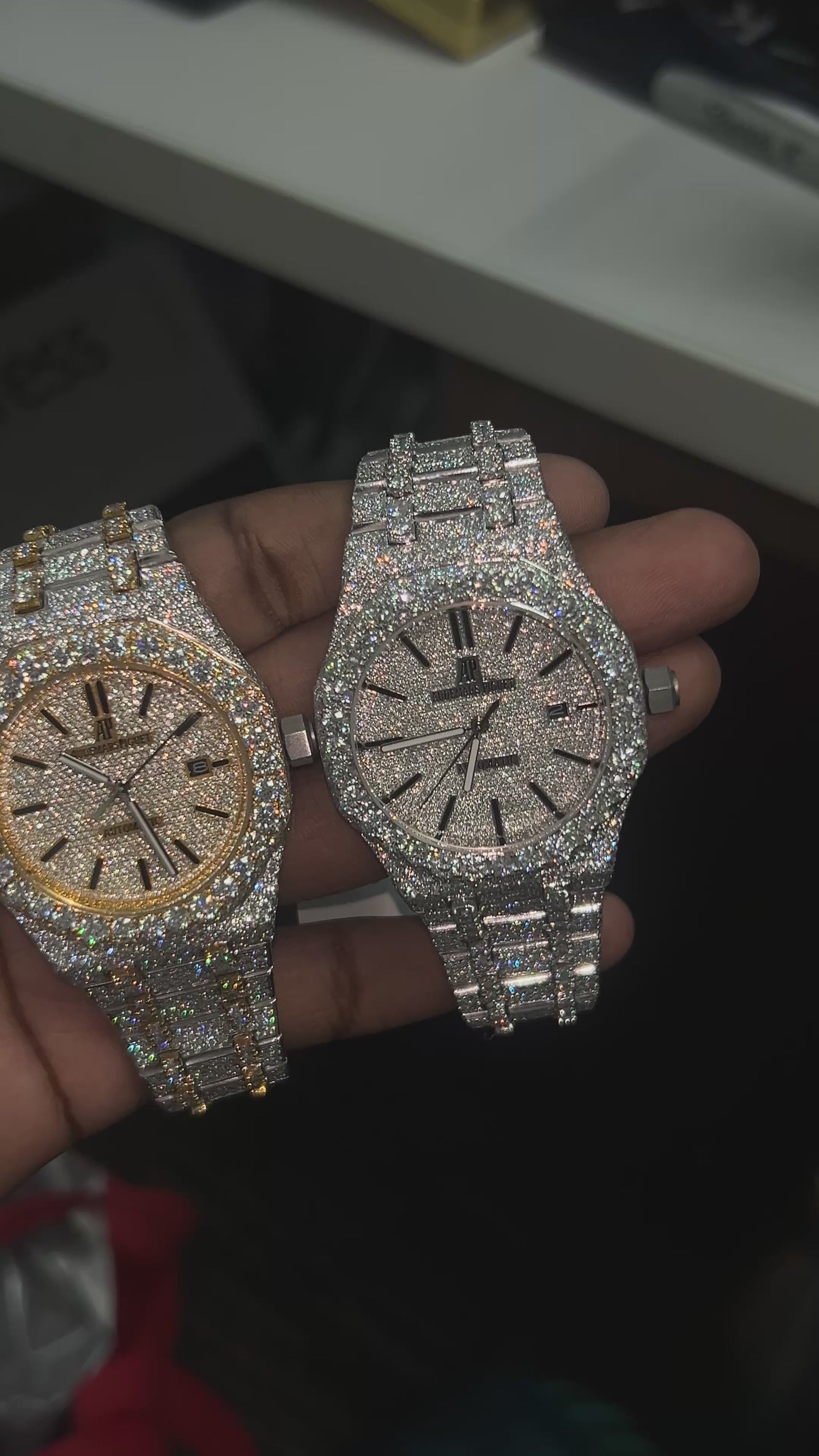AP RO Fully Iced Out Watch