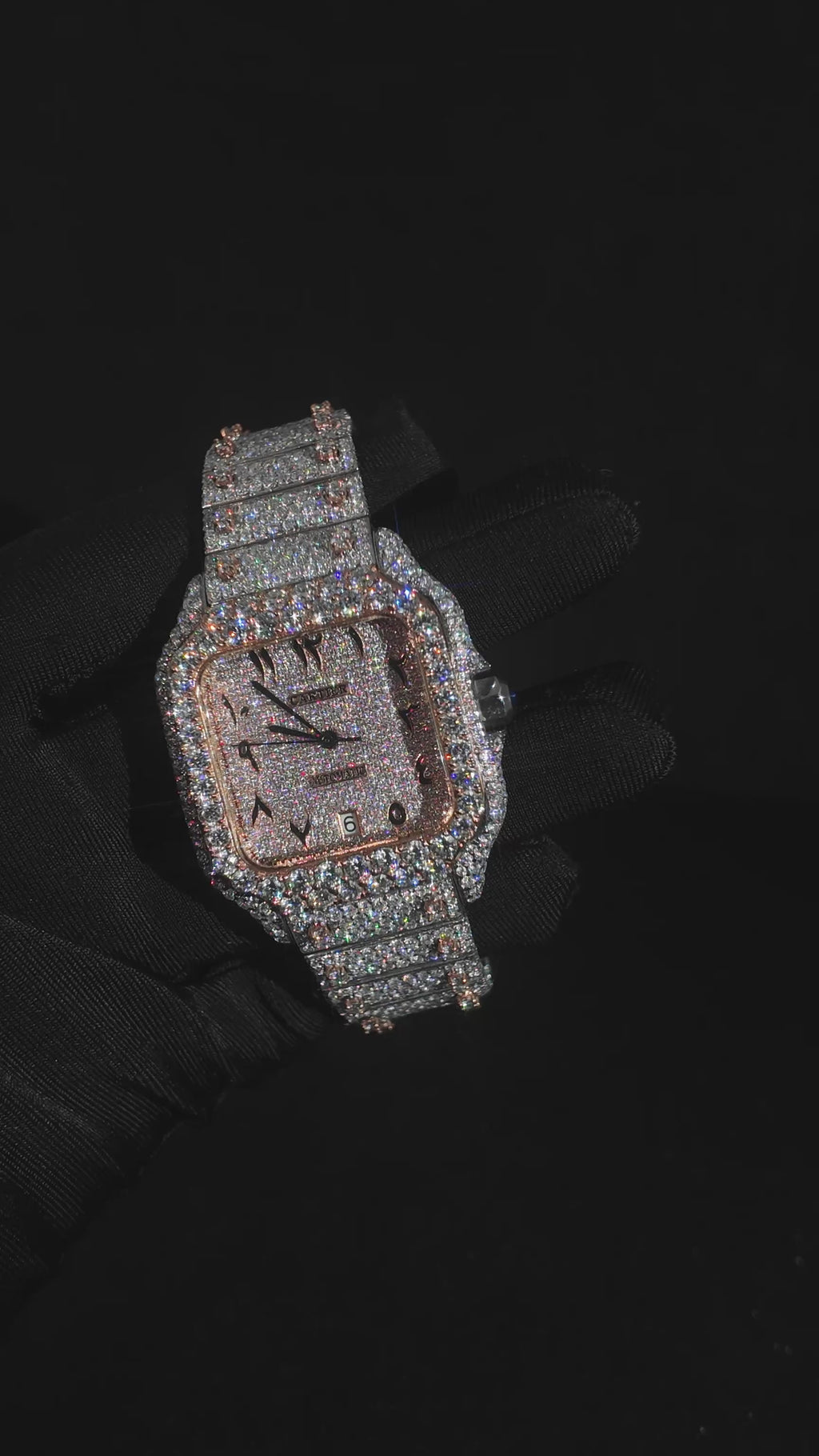 CS Two Tone Rose Arabic Dial